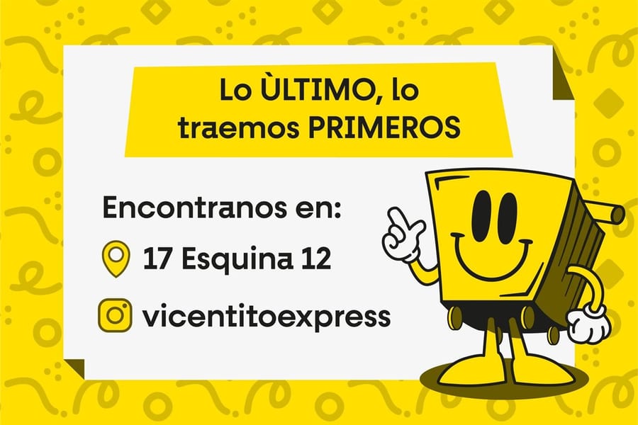 Información de ubicación de Vicentito Express