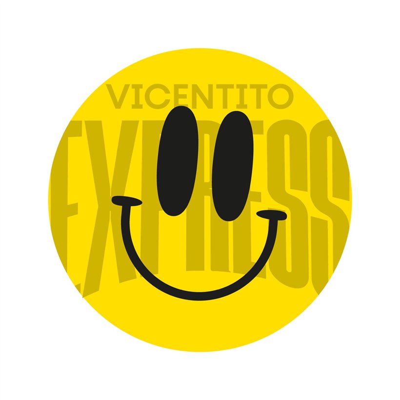 Ícono sonriente de Vicentito Express